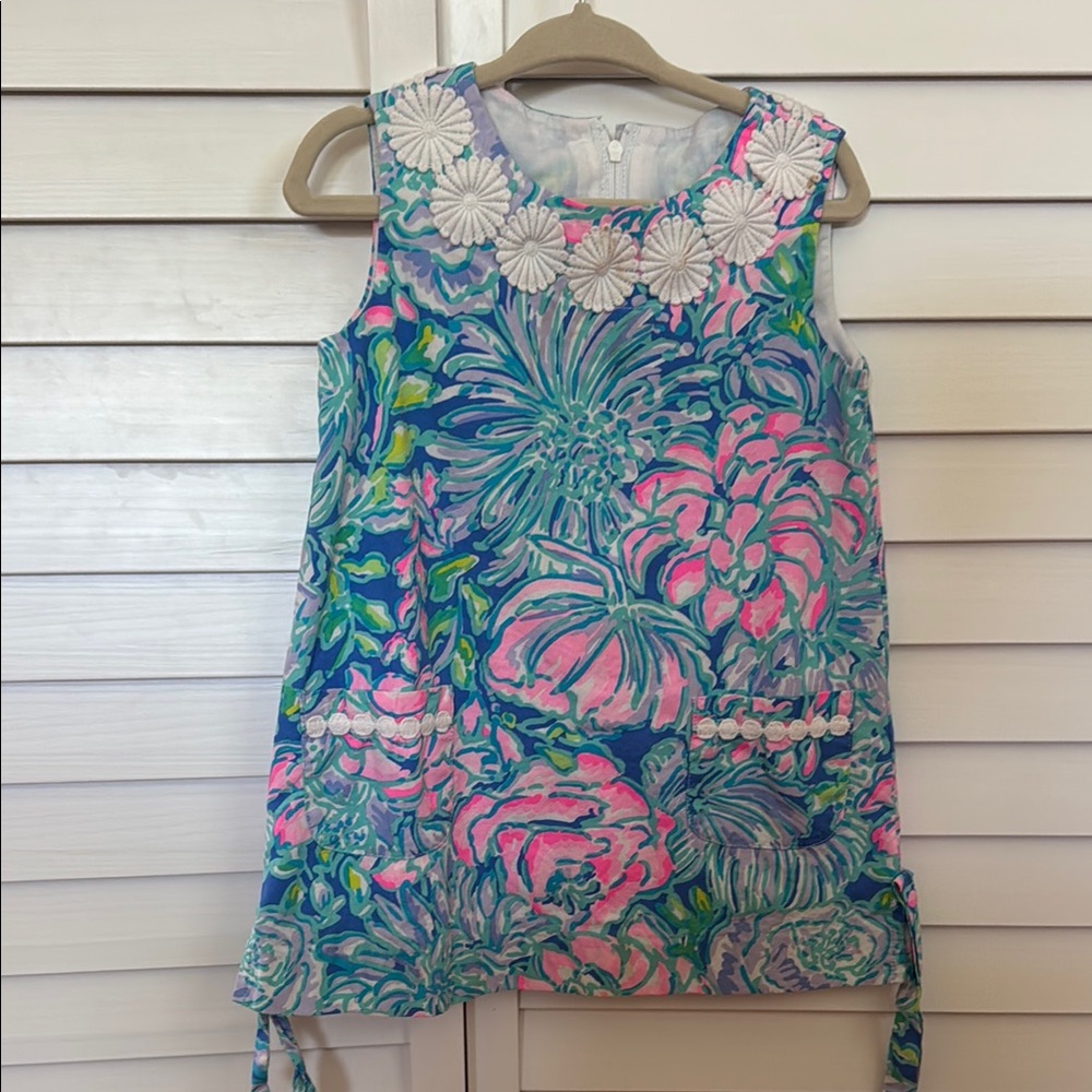 Lilly Pulitzer Kids Dress - Pink and Blue Floral